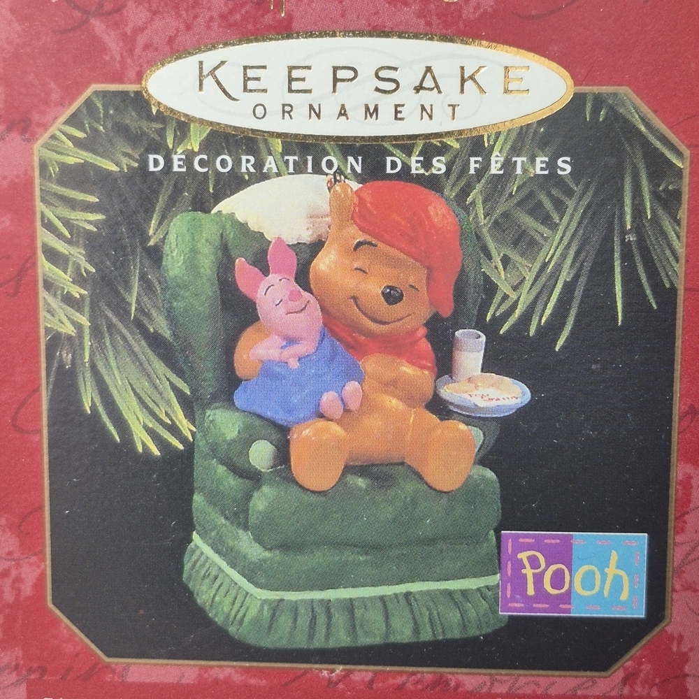KEEPSAKE the Label Festive Pooh and Piglet Christams  Ornament - Picture 4 of 5